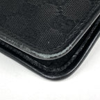 Gucci Shoulder Bag GG Pattern Canvas Black — view 3