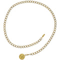 Chanel Belt CC Logo Chain Gold Plated