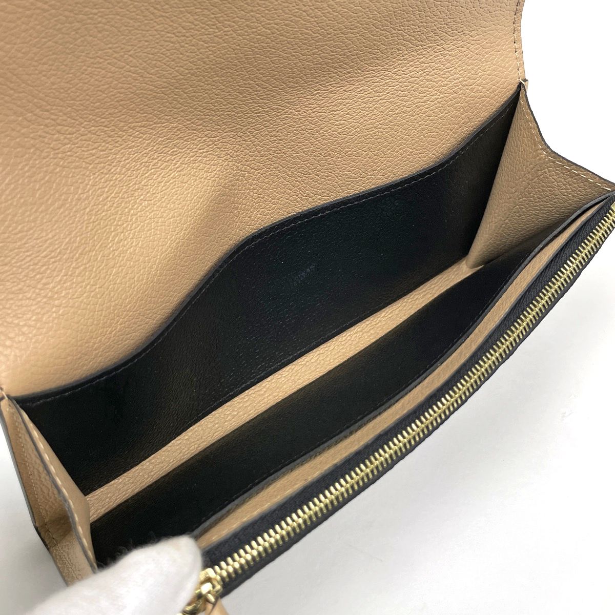 Louis Vuitton Portefeuille Emily Wallet Bifold Monogram Empreinte Black — view 5