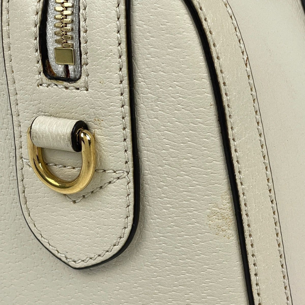 Gucci Handbag Ophidia GG Marmont Sherry Line Leather White — view 5