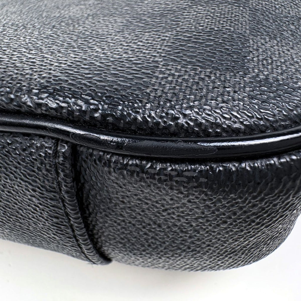 Louis Vuitton Ambler Belt Bag Damier Graphite Noir — view 3