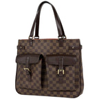Louis Vuitton Uzes Tote Shoulder Bag Damier Brown