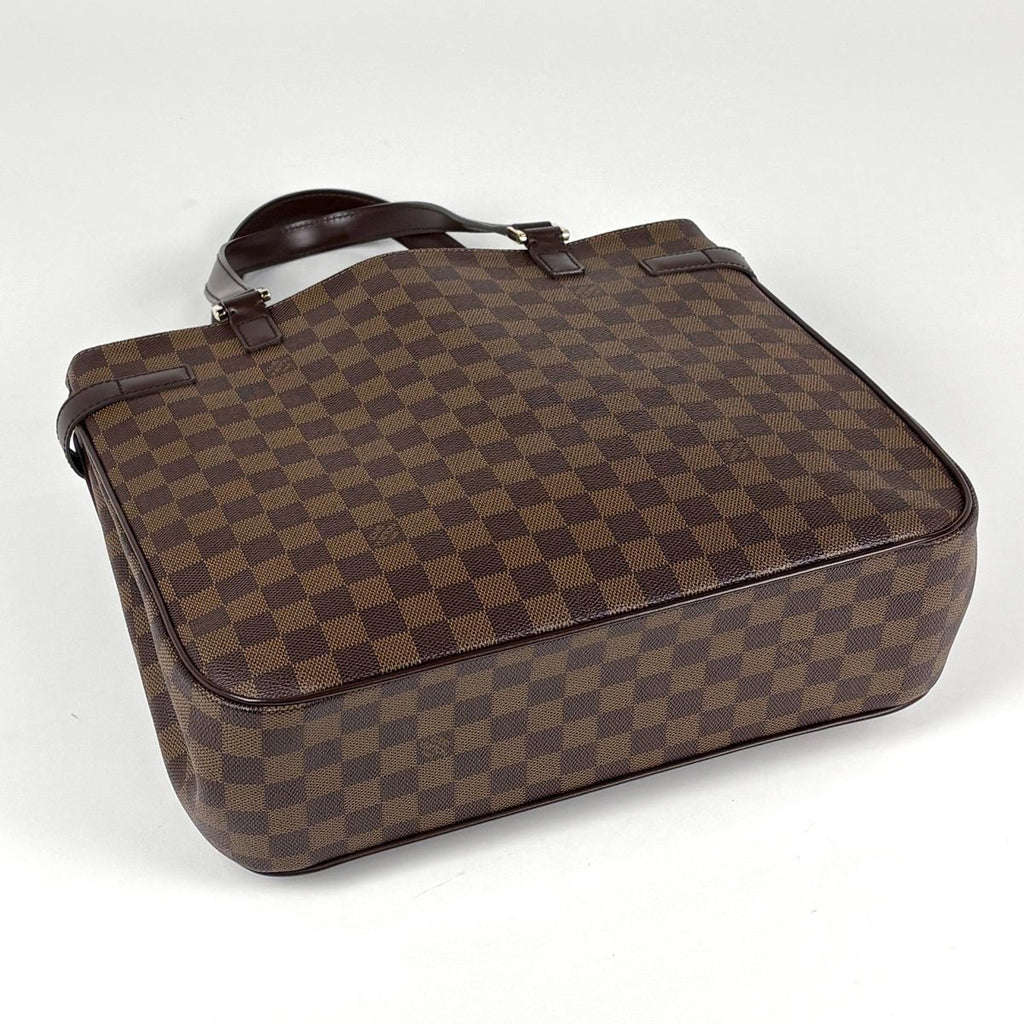 Louis Vuitton Uzes Tote Shoulder Bag Damier Brown — view 2