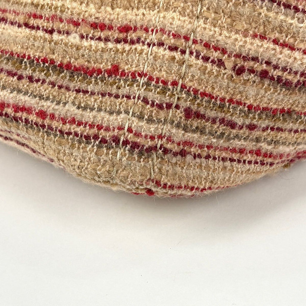 Prada Tote Bag Canapa 2-Way Tweed Rosso — view 3