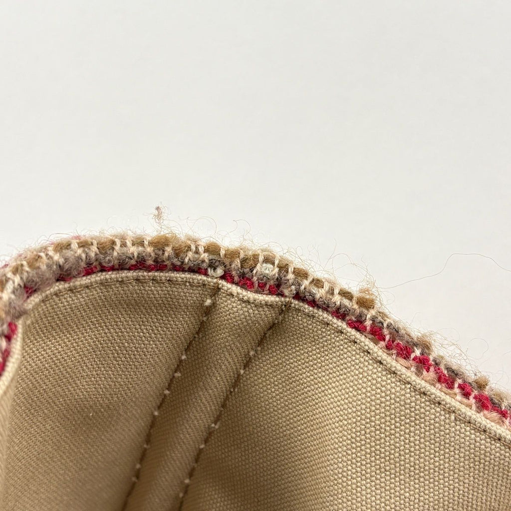 Prada Tote Bag Canapa 2-Way Tweed Rosso — view 4