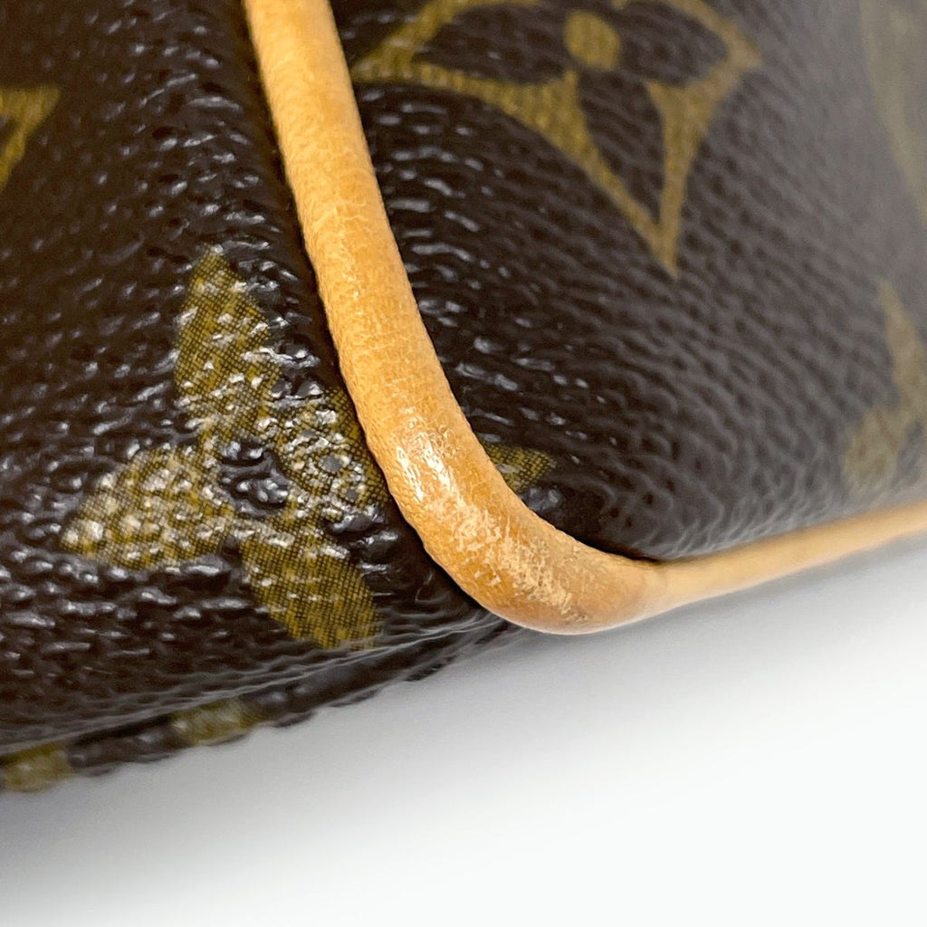 Louis Vuitton Manhattan PM Handbag Monogram Brown — view 3