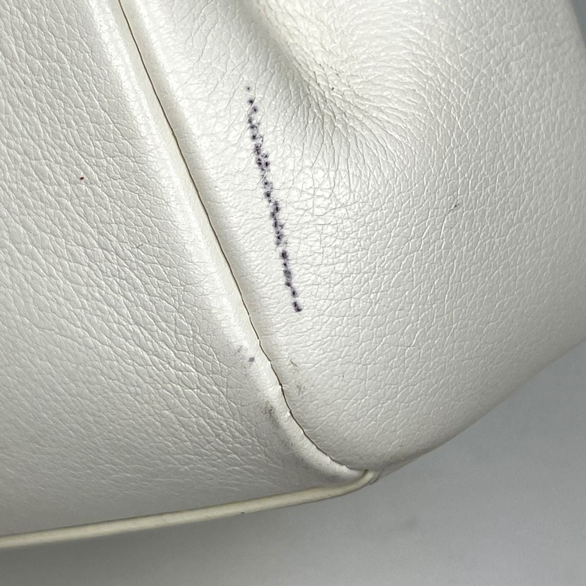 Dior Shoulder Bag Leather White — view 3