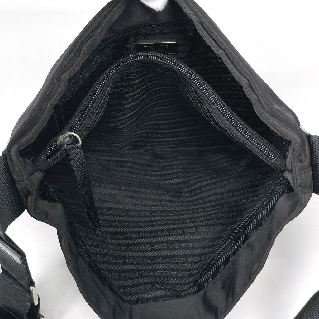 Prada Shoulder Bag Nylon Nero — view 6