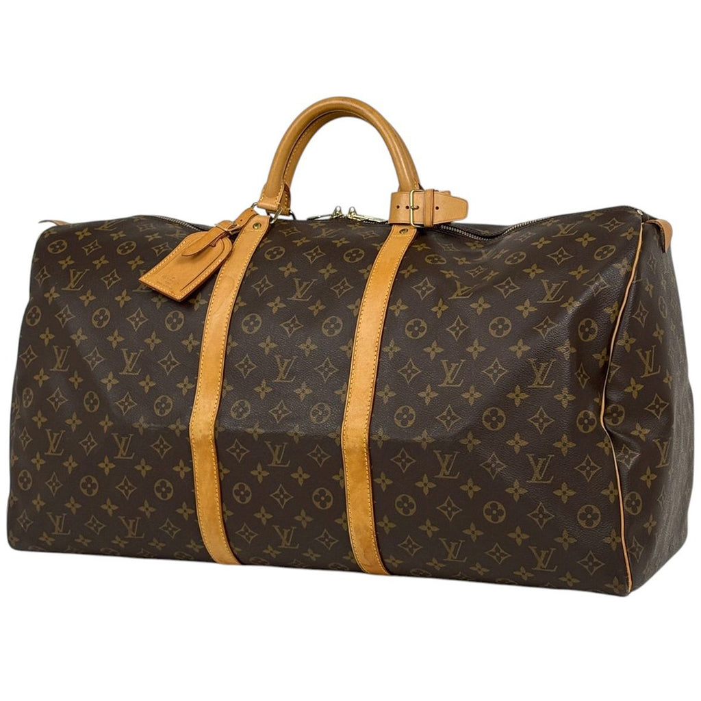 Louis Vuitton Keepall 60 Boston Bag Monogram Brown