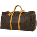Louis Vuitton Keepall 60 Boston Bag Monogram Brown