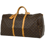 Louis Vuitton Keepall 60 Boston Bag Monogram Brown