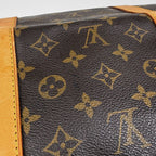 Louis Vuitton Keepall 60 Boston Bag Monogram Brown — view 5