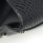 Gucci Shoulder Bag G Logo Leather Black — view 3
