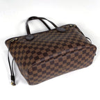 Louis Vuitton Neverfull PM Tote Bag Damier Brown — view 2