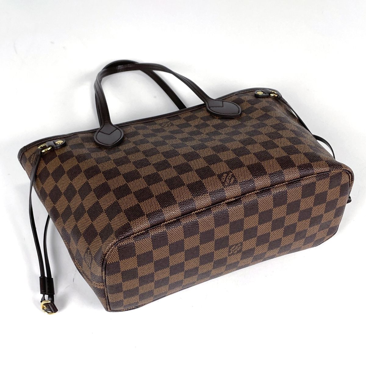 Louis Vuitton Neverfull PM Tote Bag Damier Brown — view 2