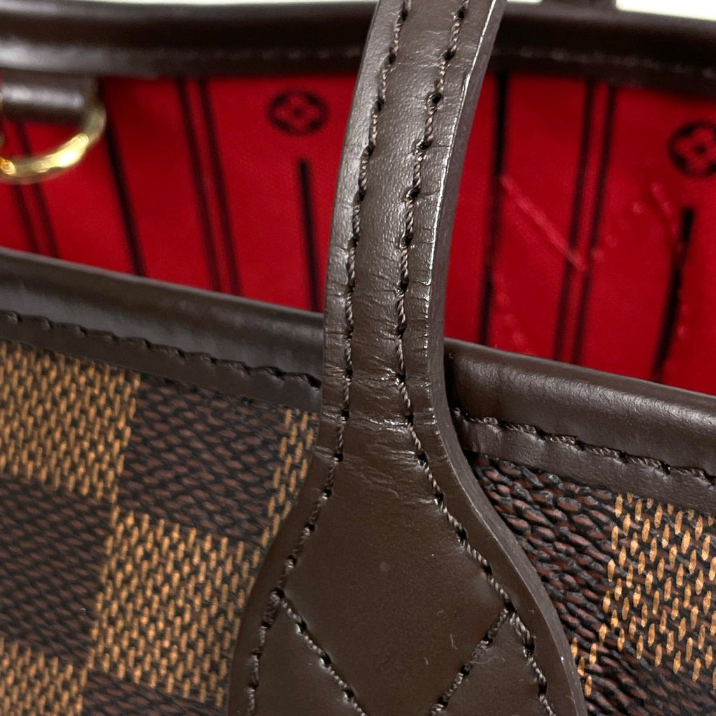 Louis Vuitton Neverfull PM Tote Bag Damier Brown — view 5