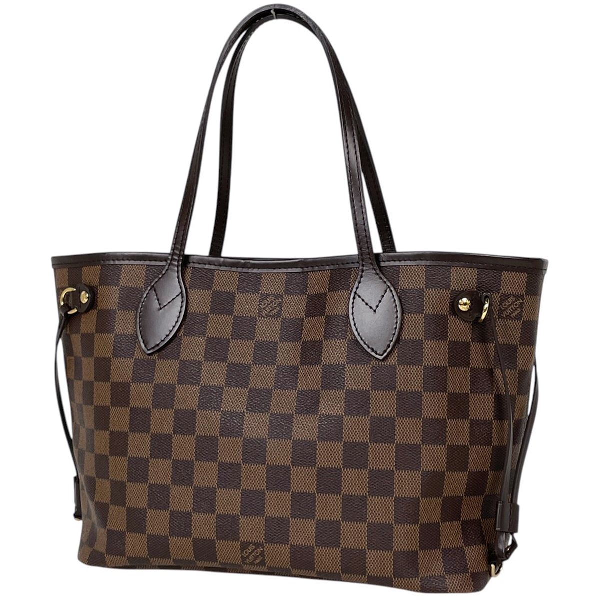 Louis Vuitton Neverfull PM Tote Bag Damier Brown