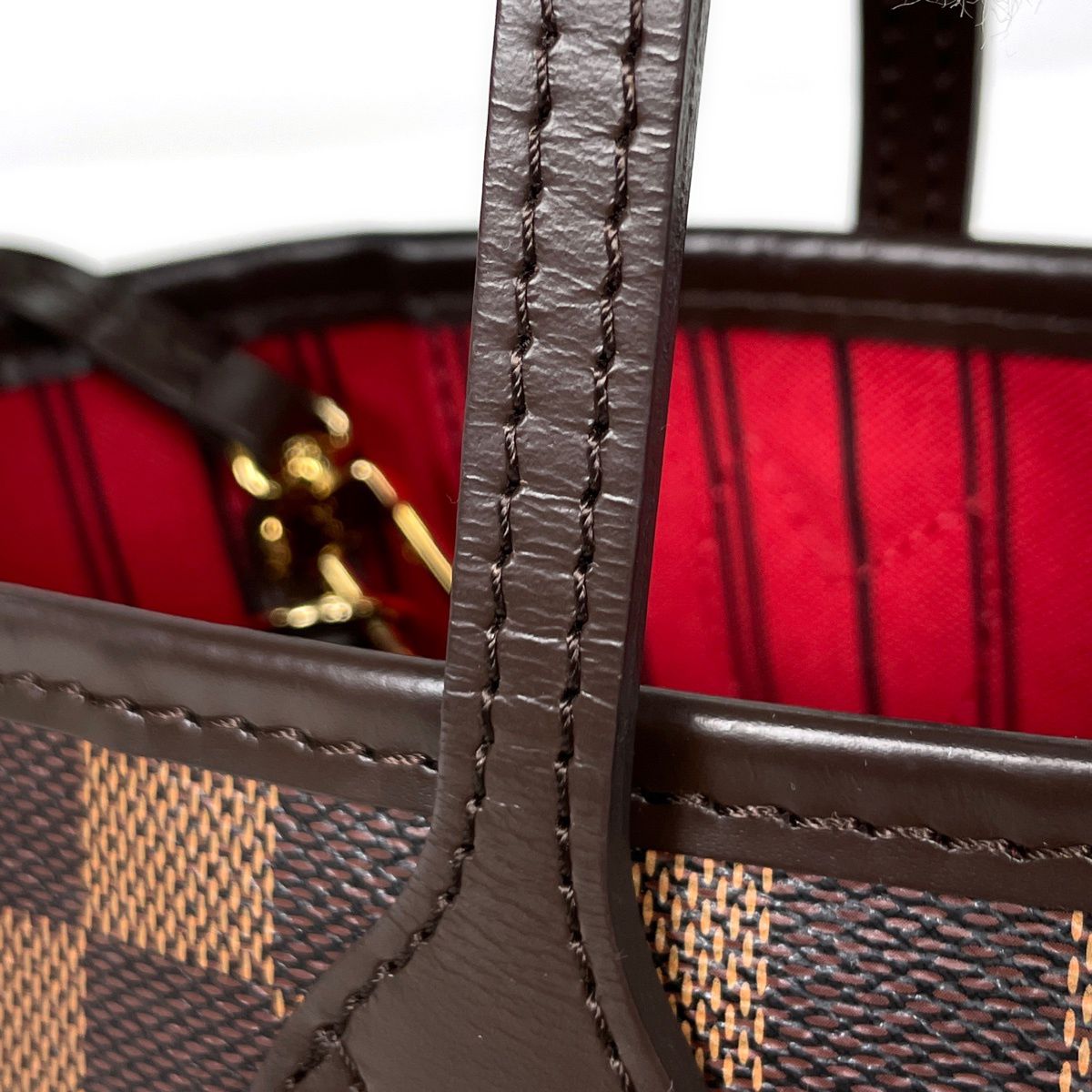 Louis Vuitton Neverfull PM Tote Bag Damier Brown — view 5