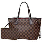 Louis Vuitton Neverfull PM Tote Bag Damier Brown