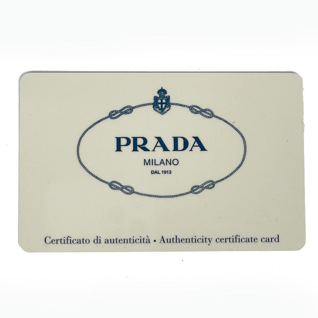 Prada Handbag Ribbon 2-Way Leather Nero Pink — view 8