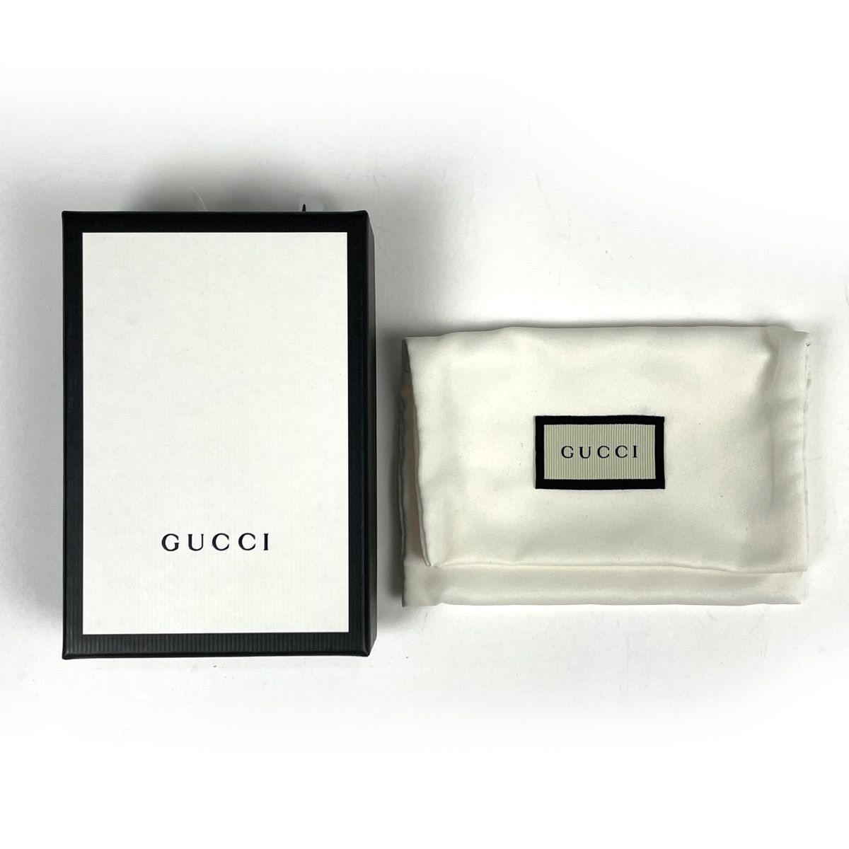 Gucci Key Case GG Marmont Double G Leather Red Key Holder — view 7