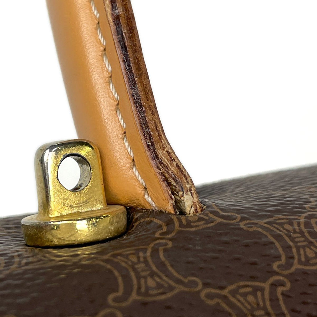 Celine Handbag Macadam Brown — view 6