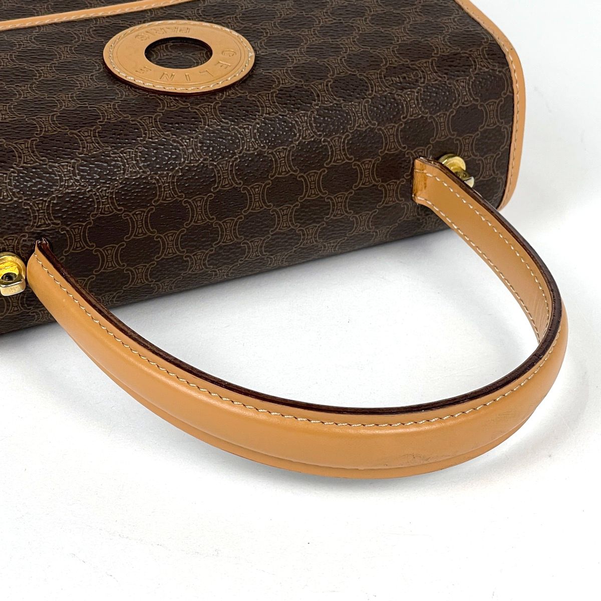 Celine Handbag Macadam Brown — view 7