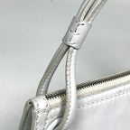 Loewe Tote Bag Crown Studs Logo Leather White — view 5