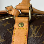 Louis Vuitton Keepall Bandouliere 50 Boston Bag 2-Way Monogram Brown — view 5