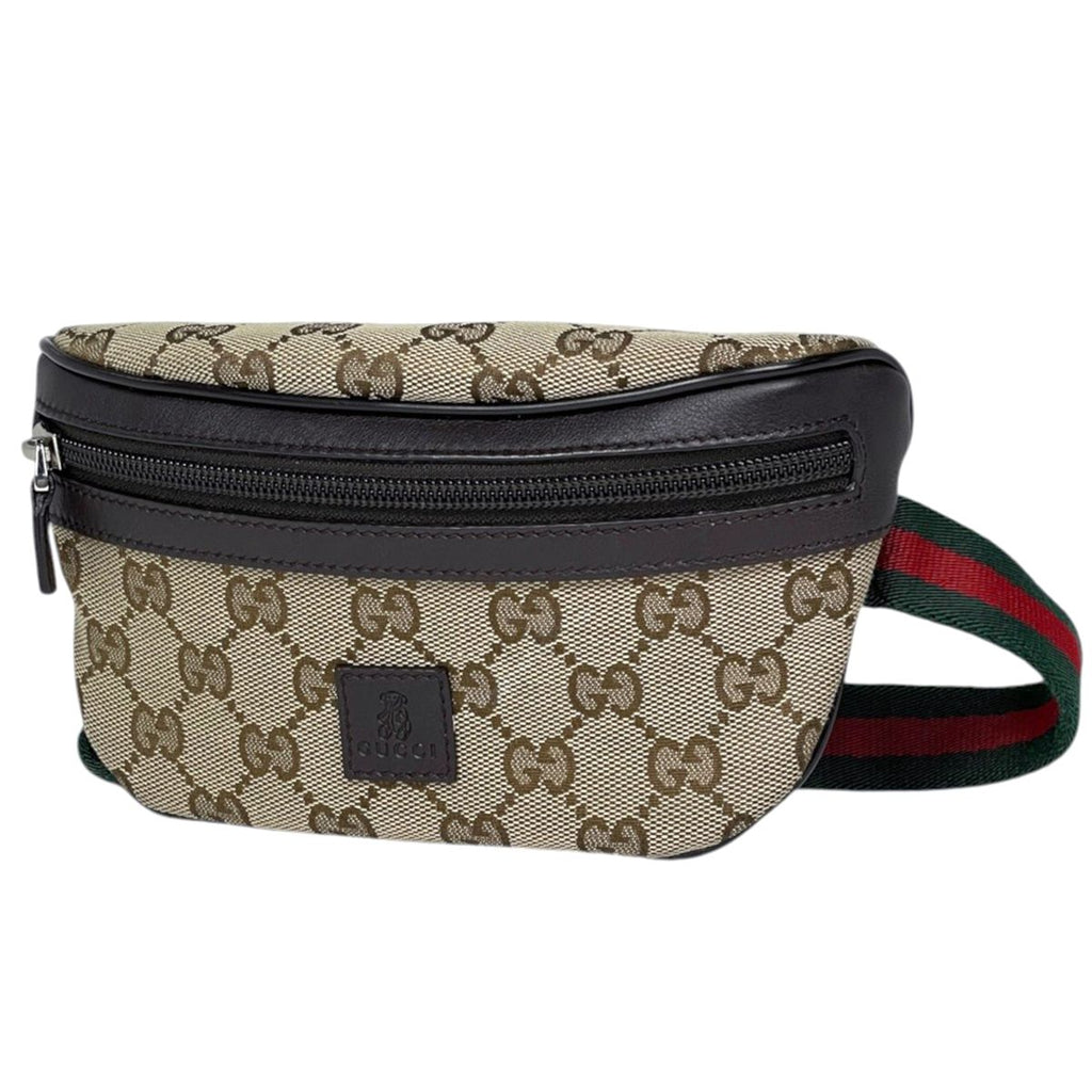 Gucci Belt Bag GG Pattern Kids Line Canvas Brown