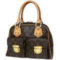 Louis Vuitton Manhattan PM Handbag Monogram Brown