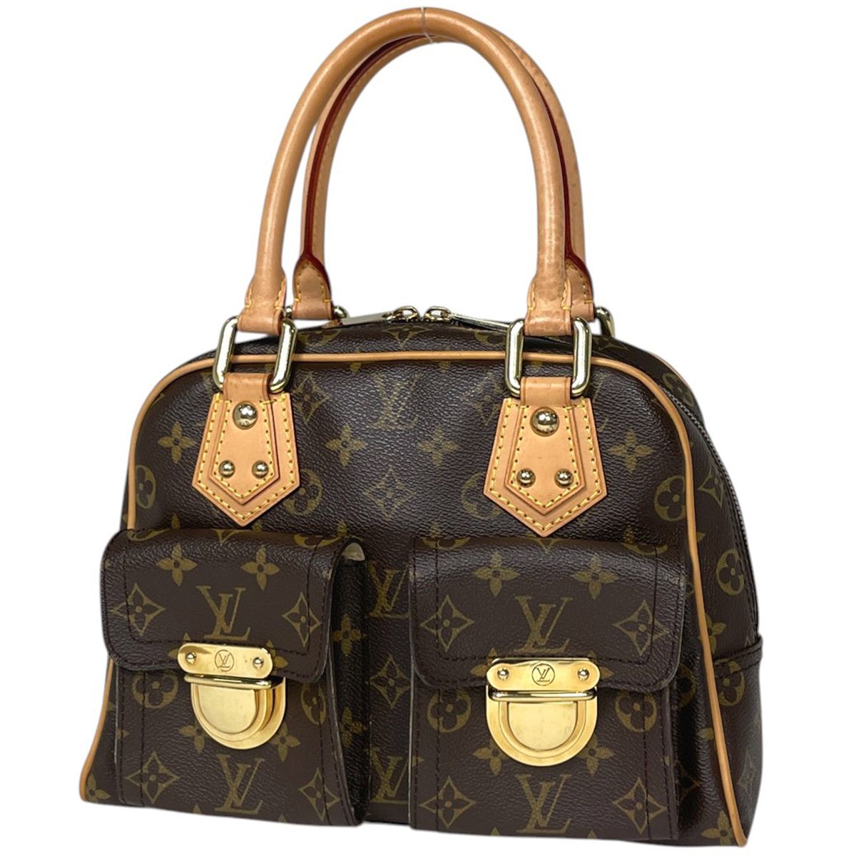 Louis Vuitton Manhattan PM Handbag Monogram Brown