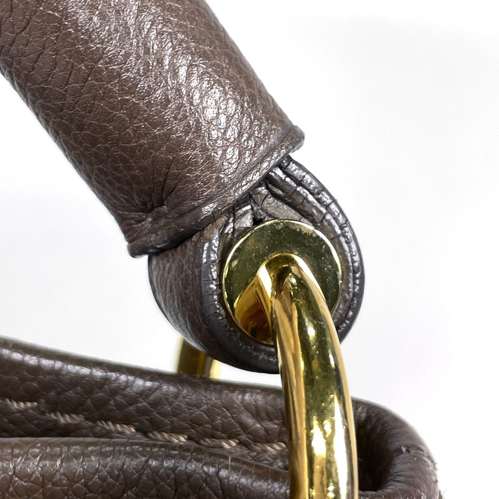 Louis Vuitton Artsy MM Shoulder Bag Monogram Empreinte Tail — view 6