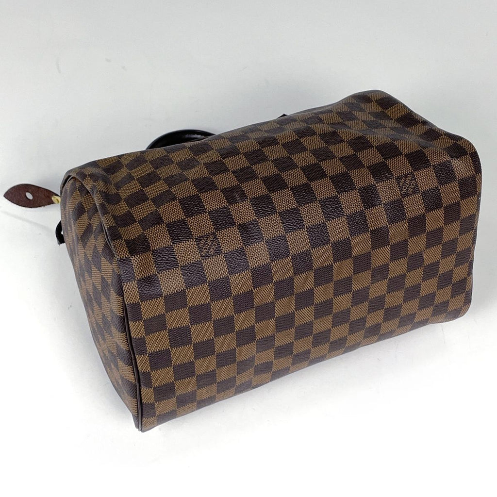 Louis Vuitton Speedy 30 Handbag Damier Brown — view 2