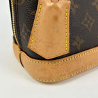 Louis Vuitton Alma BB Handbag Monogram Brown — view 4