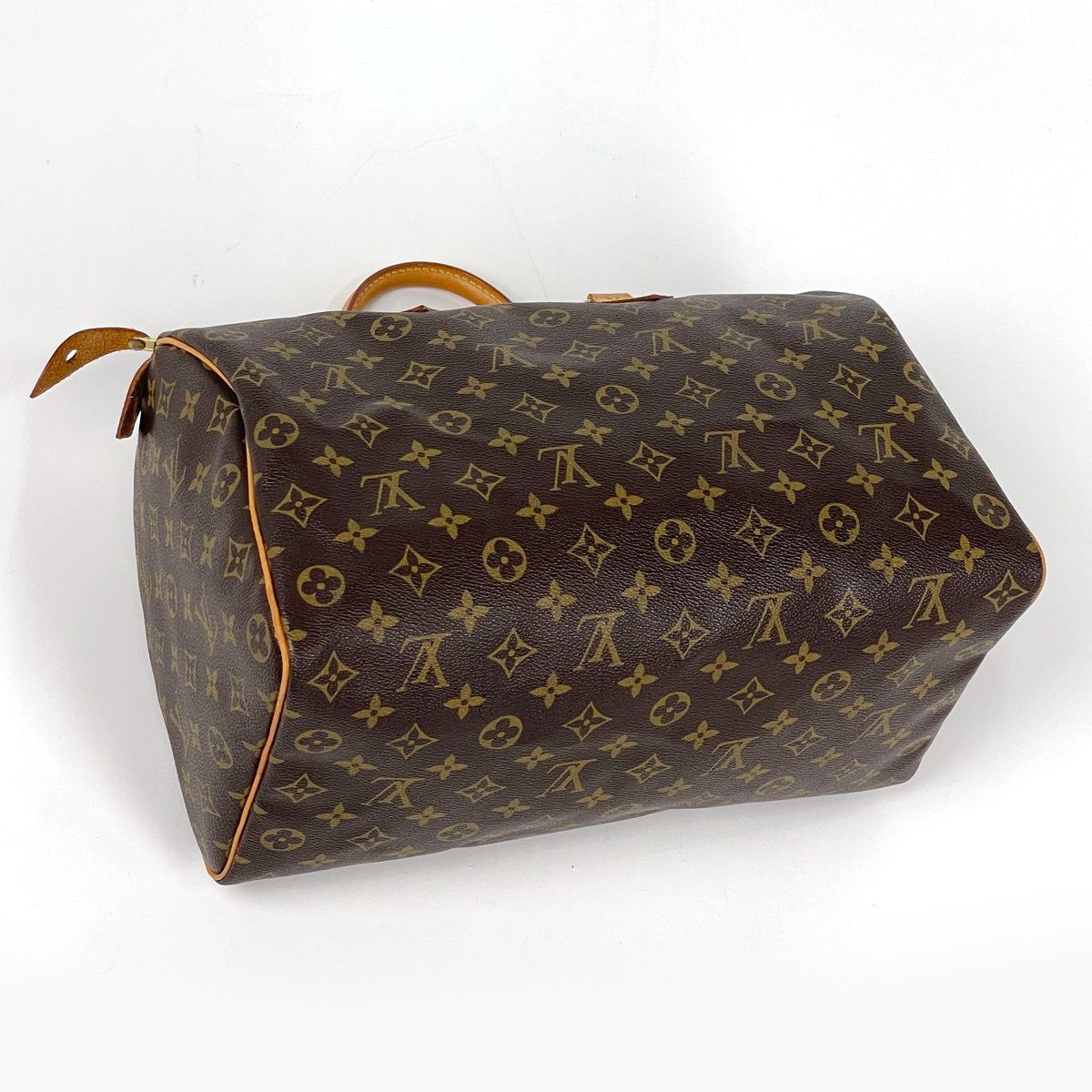 Louis Vuitton Speedy 35 Boston Bag Monogram Brown — view 2