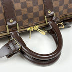 Louis Vuitton Keepall Bandouliere 45 Boston Bag 2-Way Damier Brown — view 8