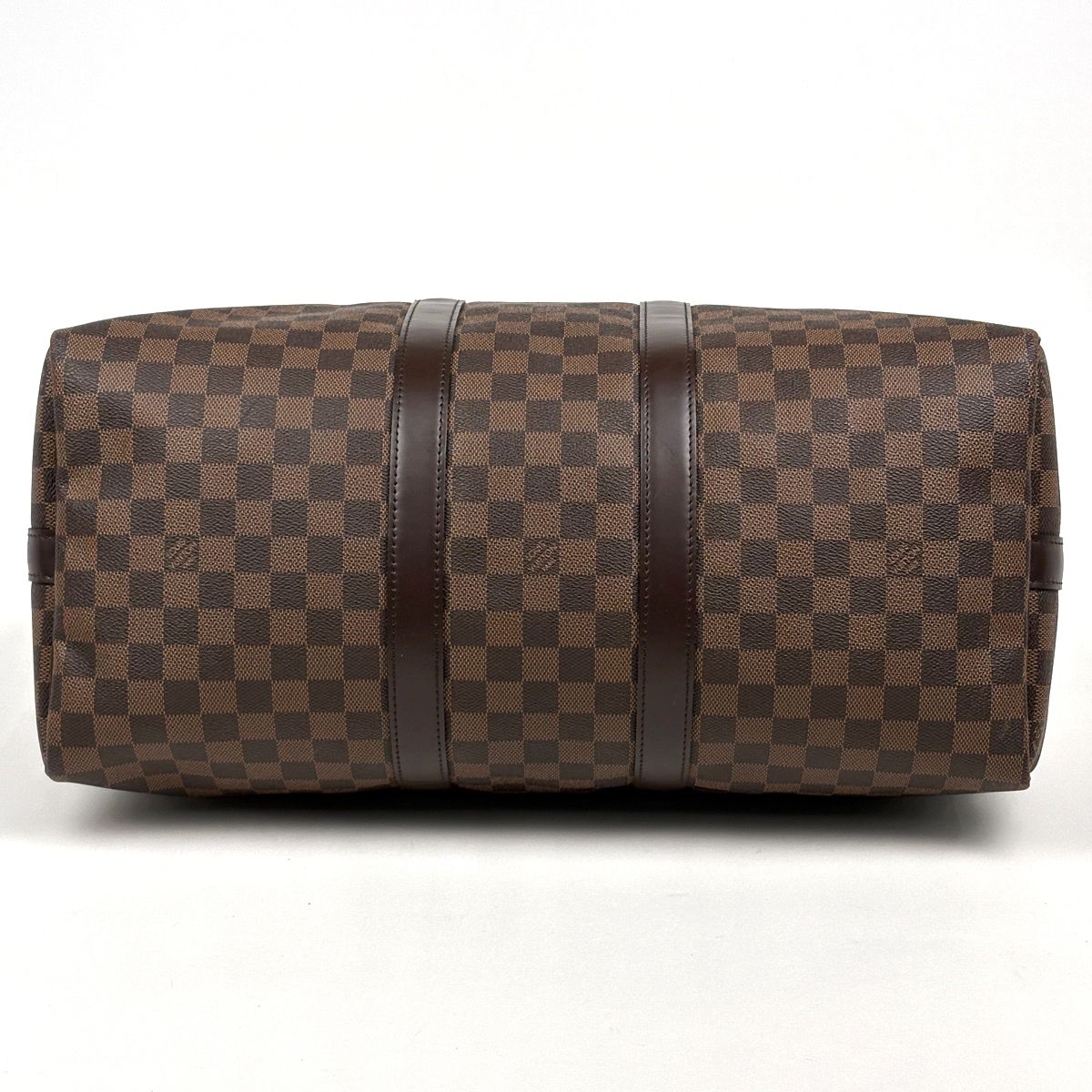 Louis Vuitton Keepall Bandouliere 45 Boston Bag 2-Way Damier Brown — view 2