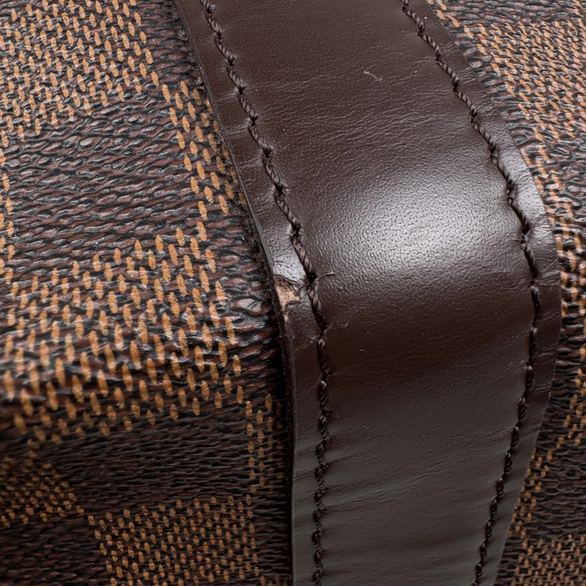 Louis Vuitton Keepall Bandouliere 45 Boston Bag 2-Way Damier Brown — view 5