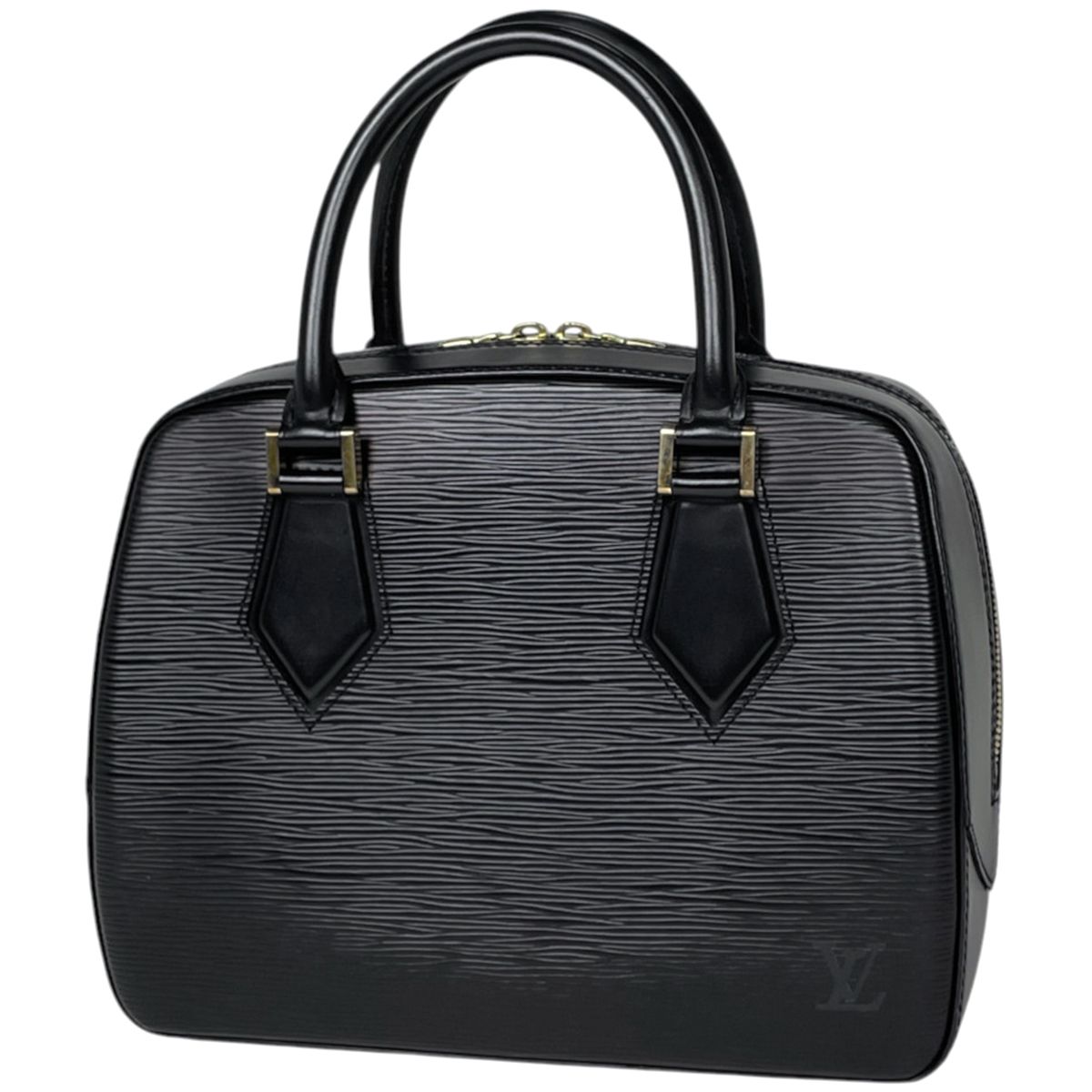 Louis Vuitton Sablon Handbag Epi Noir