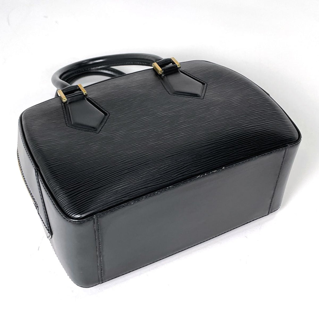 Louis Vuitton Sablon Handbag Epi Noir — view 2