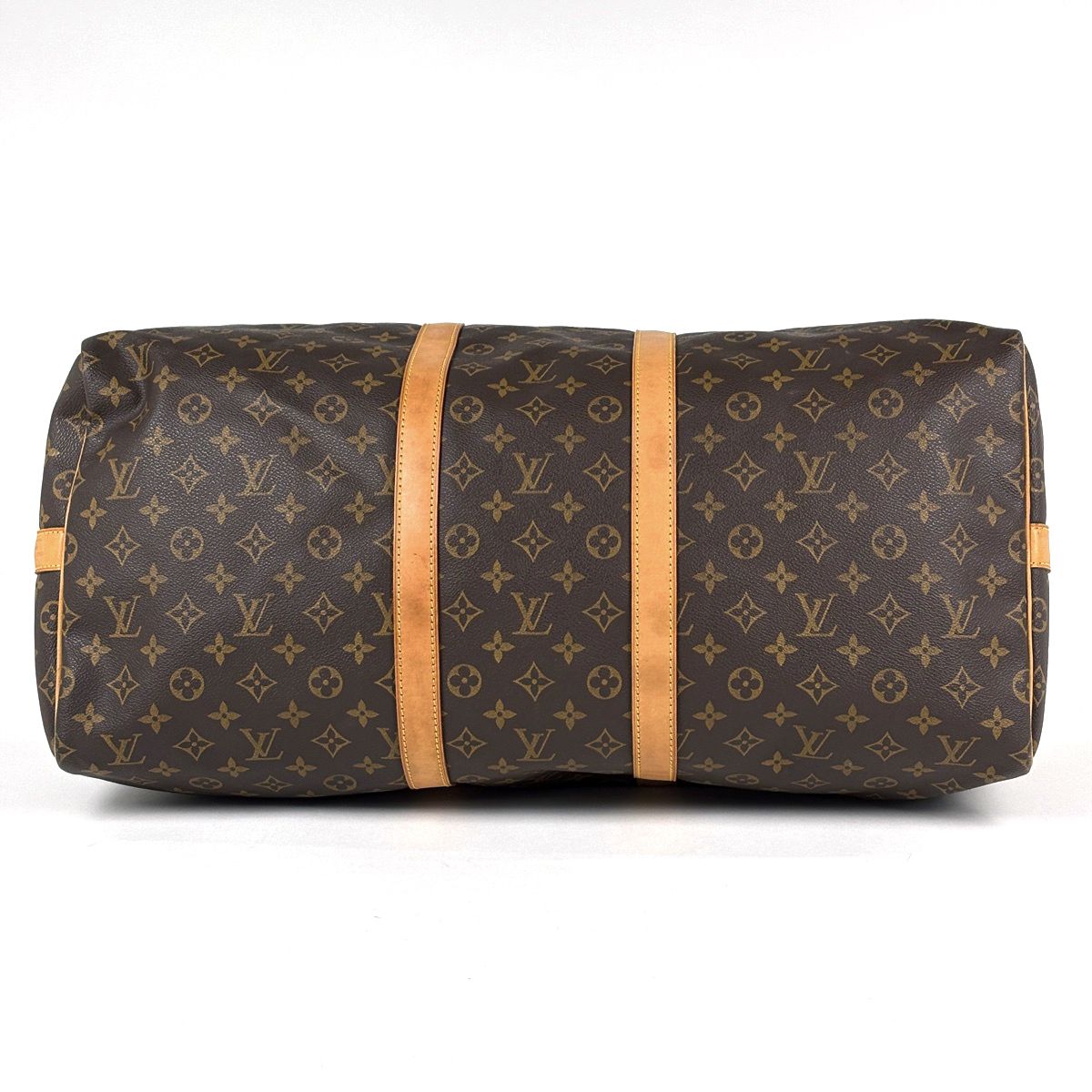 Louis Vuitton Keepall Bandouliere 55 Boston Bag 2-Way Monogram Brown — view 2