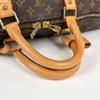 Louis Vuitton Keepall Bandouliere 55 Boston Bag 2-Way Monogram Brown — view 7