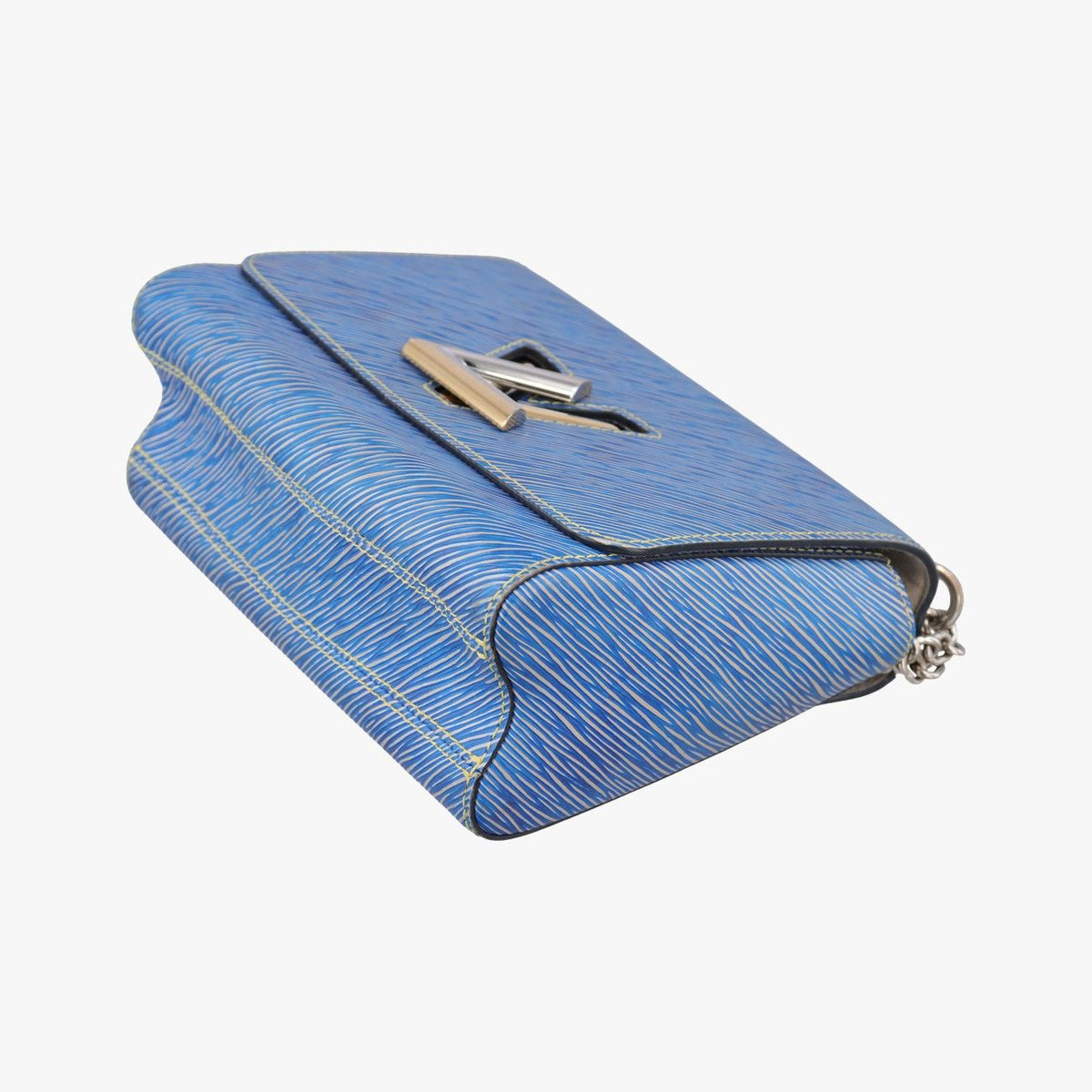 Louis Vuitton Twist MM Denim Blue Epi — view 4