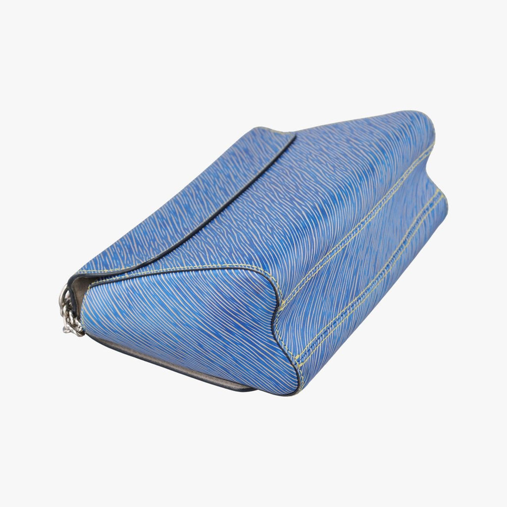 Louis Vuitton Twist MM Denim Blue Epi — view 7