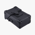 Louis Vuitton Vertical Trunk Noir Monogram Taurillon — view 5