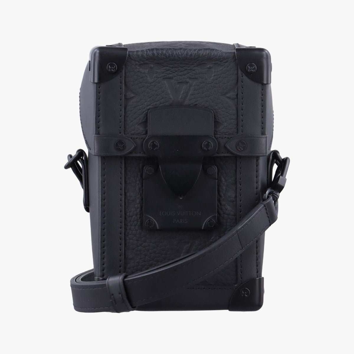 Louis Vuitton Vertical Trunk Noir Monogram Taurillon