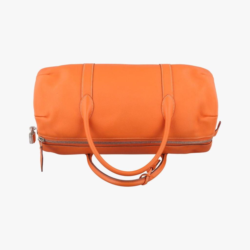 Hermes Portion 35 Orange Clemence — view 8