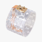 Louis Vuitton Box Scott Transparent Monogram Plexiglas Clutch — view 5