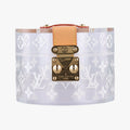 Louis Vuitton Box Scott Transparent Monogram Plexiglas Clutch
